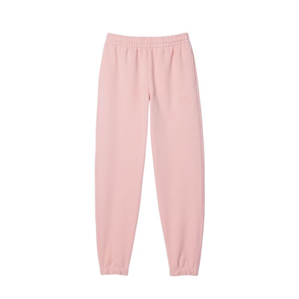 Lacoste Womens/Ladies Plain Joggers / Pink